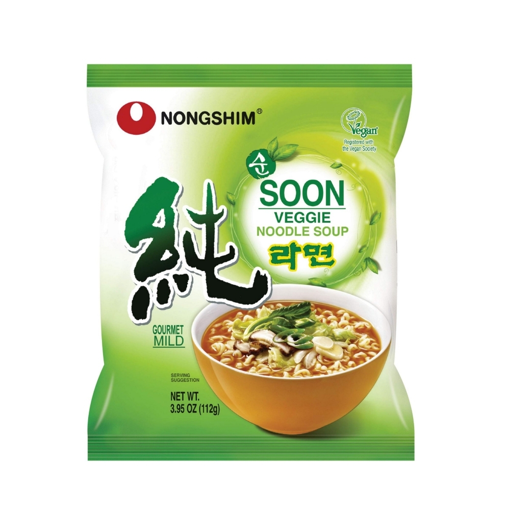  شین رامیون کره ای گیاهی 