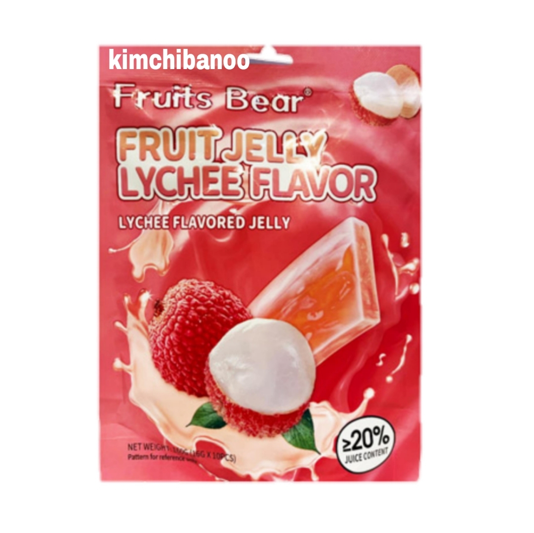  ژله نواری لاغری طعم لیچی 