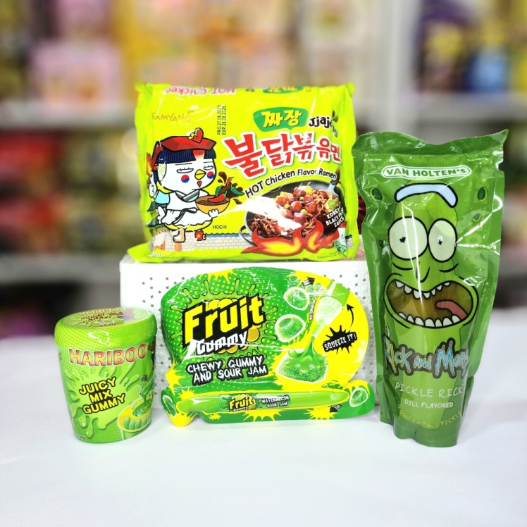 پک سبز چالشی