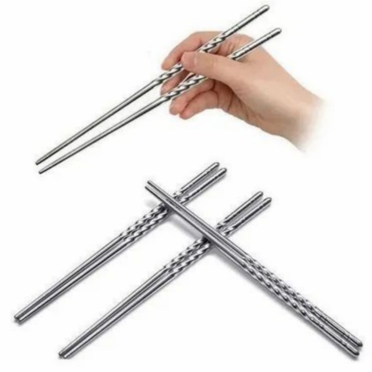 چاپستیک استیل مارپیچ