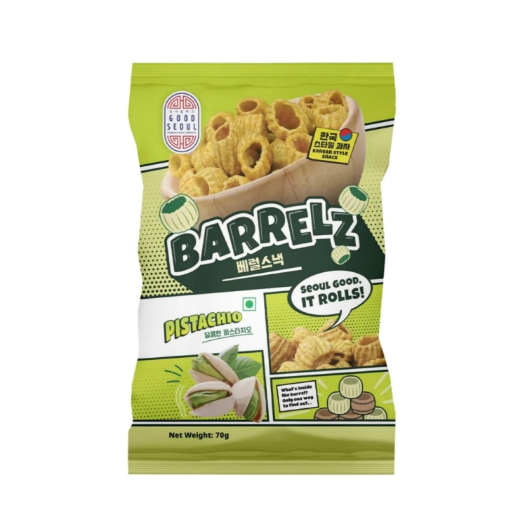 اسنک دوکبوکی کره ای پسته