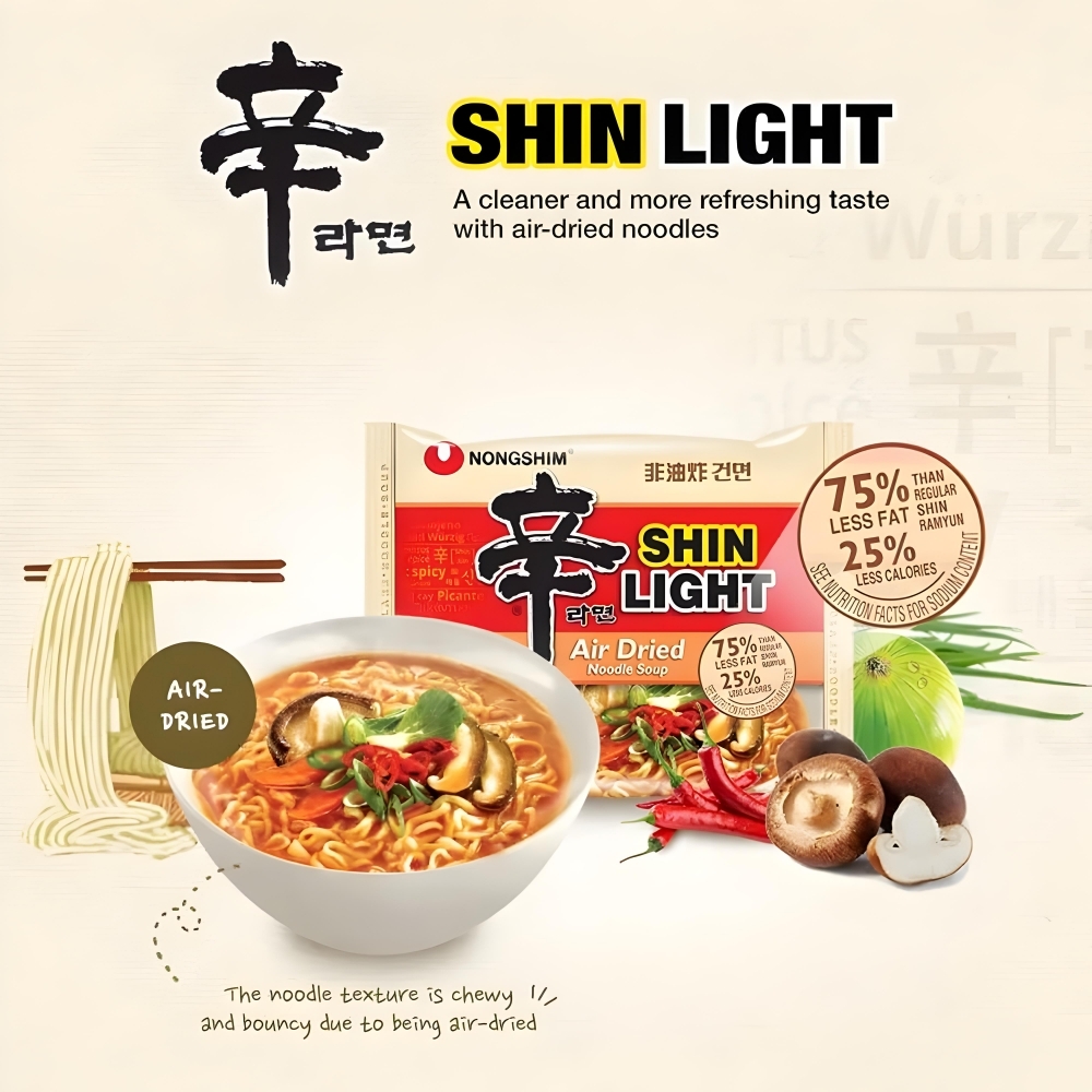  نودل قارچ و سبزیجات رژیمی 